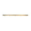 SLV FITU Canopy for FITU PD Pendant luminaires, F�NFFACH, LANG, max. 16A, soft gold