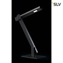 SLV LED Table lamp MECANICA PLUS TL, 7W 2700-6500K 450lm 100, multi-movable, dimmable, black