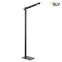 SLV LED Floor lamp MECANICA PLUS FL, 7W 2700-6500K 450lm 100, multi-movable, dimmable, black
