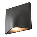 SLV LED Udend�rs V�glampe VILUA II WL, IP54, 16W 3000K 810lm 100�, antracit