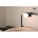 SLV Battery lamp TONILA dimmable IP20, brass, black dimmable