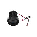 SLV LED Loftindbygningslampe HORN MAGNA, 7.7W 3000K,, 400lm 25�, sort / guld