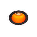 SLV LED Loftindbygningslampe HORN MAGNA, 7.7W 3000K,, 400lm 25�, sort / guld