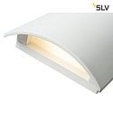 SLV LED Outdoor Wall luminaire LED SAIL WL, IP54 IK06, 18W 3000K 590lm 70, white