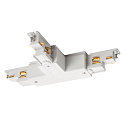 DALI controllable T-Connector for S-TRACK, Earth left, white