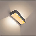 SLV LED V�glampe LOGS IN L, 17W, 3000K, 1100lm, TRIAC d�mpbar, s�lv/hvid