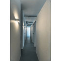 SLV LED Wall luminaire LOGS IN L, 17W, 3000K, 1100lm, TRIAC dimmable, white