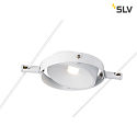 SLV LED Wire luminaire DURNO for TENSEO low-voltage wire system, 9W, 2700K, 360lm, white