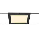 LED Wirelampe PLYTTA rectangular til TENSEO 12 Volt wiresystem, 9W, 2700K, 580lm, sort
