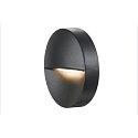 SLV Udend�rslampe DOWNUNDER OUT ROUND WL LED V�gindbygningslampe, 4,5W, 3000/4000K, 140lm, IP65, antracit
