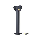 SLV Udendrslampe THEO PATHLIGHT DOUBLE QPAR51 Standerlampe, GU10, IP44, antracit