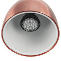 SLV 3-Faset Downlight PARA CONE 14 QPAR51, GU10, inkl. 3-Faset-Adapter, kobber/hvid