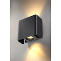 SLV LED Udend�rs-/V�glampe MANA OUT, 12W, 60�, 3000K, 325lm, IP65, d�mpbar, antracit