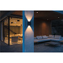 SLV LED Udend�rs-/V�glampe MANA OUT, 12W, 60�, 3000K, 325lm, IP65, d�mpbar, antracit
