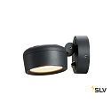 SLV LED Outdoor spot ESKINA SPOT SENSOR LED Wall-/Ceiling luminaire, 14,5W, 95, 3000/4000K, 1000lm, IP54, dimmable, anthracite