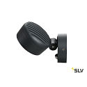 SLV LED Outdoor spot ESKINA SPOT SENSOR LED Wall-/Ceiling luminaire, 14,5W, 95, 3000/4000K, 1000lm, IP54, dimmable, anthracite