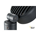 SLV LED Udendrsspot ESKINA 30 POLE LED Standerlampe, 14,5W, 95, 3000/4000K, 1000lm, IP65, dmpbar, antracit