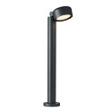 SLV LED Udend�rsspot ESKINA 80 POLE LED Standerlampe, 14,5W, 95�, 3000/4000K, 1000lm, IP65, d�mpbar, antracit