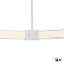 SLV LED Pendant luminaire ONE 80 DALI LED, 35W, 3000/4000K, 2000/2200lm, white