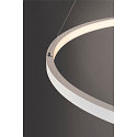 SLV LED Pendant luminaire ONE 80 DALI LED, 35W, 3000/4000K, 2000/2200lm, white