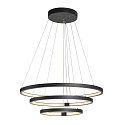 LED Pendel ONE TRIO DALI LED, 65W, 3000/4000K, 3900/4200lm, sort