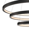 LED Pendel ONE TRIO DALI LED, 65W, 3000/4000K, 3900/4200lm, sort