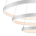 SLV LED Pendant luminaire ONE TRIO DALI LED, 65W, 3000/4000K, 3900/4200lm, white