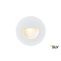 SLV LED Wall recessed luminaire WORO LED, 1,1W, 3000K, 50lm, white