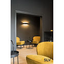 SLV LED Wall luminaire LOGS IN L LED, 19W, Dim-To-Warm, 19W, 2000-3000K, 1100lm, black/gold