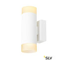 SLV Wall luminaire ASTINA UP/DOWN QPAR51, GU10, white