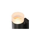 SLV Wall luminaire ASTINA UP/DOWN QPAR51, GU10, black