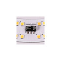 SLV LED Wall-/Ceiling luminaire LIPSY 40 DRUM DALI CW LED, 18W, 120�, 3000/4000K, 2000lm, IP44, white