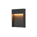 LED Udend�rslampe FLATT SENSOR LED V�glampe, 16W, 3000/4000K, 600lm, IP54, antracit