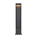 SLV LED Udend�rslampe FLATT POLE LED Standerlampe, 9,7W, 3000/4000K, 400lm, IP65, 100cm, antracit