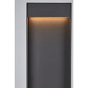 SLV LED Udend�rslampe FLATT POLE LED Standerlampe, 9,7W, 3000/4000K, 400lm, IP65, 100cm, antracit