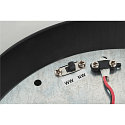 SLV LED Ceiling luminaire FERA 25 CL DALI LED Downlight, 19,5W, 90�, 3000/4000K, 1650lm, glass matt, black
