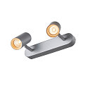 SLV LED Loftlampe NOBLO II LED Strahler, 16W, 36�, 2700K, 1200lm, gr�