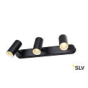 SLV LED Loftlampe NOBLO III LED Strahler, 24W, 36, 2700K, 1800lm, sort