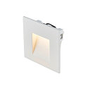 LED Wall recessed luminaire MOBALA, 1,3W, 3000K, 14lm, white