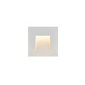 SLV LED Wall recessed luminaire MOBALA, 1,3W, 3000K, 14lm, white