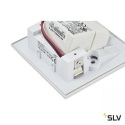 SLV LED Wall recessed luminaire MOBALA, 1,3W, 3000K, 14lm, white