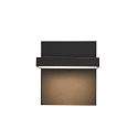 SLV LED Outdoor Wall luminaire ABRIDOR LED, 14W, 3000/4000K, 750lm, IP55, anthracite
