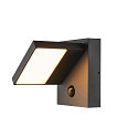 LED Udend�rs-/V�glampe ABRIDOR SENSOR LED, 14W, 3000/4000K, 750lm, IP54, antracit