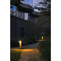 SLV LED Udend�rslampe ABRIDOR POLE LED Standerlampe, 14W, 3000/4000K, 750lm, IP55, antracit, 60cm