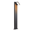 LED Udend�rslampe ABRIDOR POLE LED Standerlampe, 14W, 3000/4000K, 750lm, IP55, antracit, 100cm