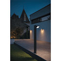 SLV LED Udend�rslampe ABRIDOR POLE LED Standerlampe, 14W, 3000/4000K, 750lm, IP55, antracit, 100cm