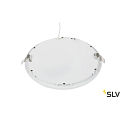 LED Loft-/Indbygningslampe SENSER 24 LED, rund, 3000K, 1200lm, IP20, hvid