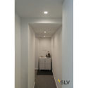 LED Loft-/Indbygningslampe SENSER 12 LED, eckig, 3000K, 440lm, IP20, hvid