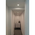 LED Loft-/Indbygningslampe SENSER 12 LED, eckig, 3000K, 440lm, IP20, hvid