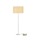 SLV FENDA Floor lamp I, E27 max. 60W, H 145cm, shade excl., white